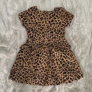 Corduroy cheetah dress!